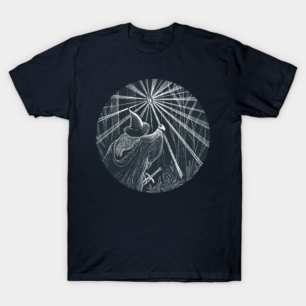 The Wizard's Flame T-Shirt by Thistle Moon